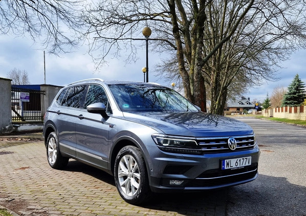 Volkswagen Tiguan Allspace cena 124799 przebieg: 149200, rok produkcji 2020 z Biała Rawska małe 704